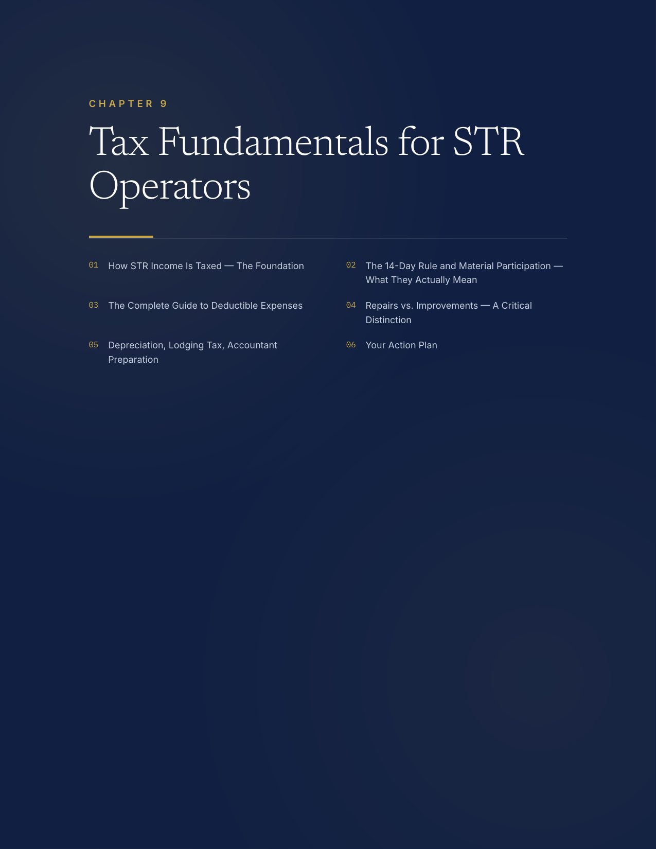 Chapter 9 — Tax Fundamentals